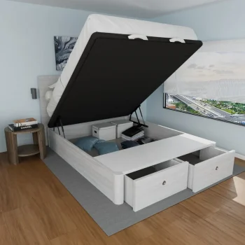 Canapé abatible con cajones